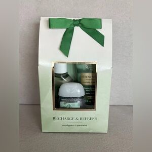 Bath & Body Works Recharge & Refresh Eucalyptus Spearmint Travel Set